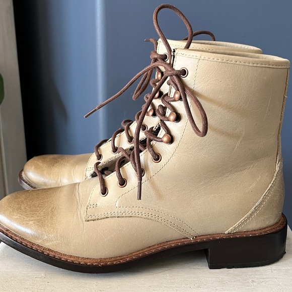 Woolrich 1830 Leather Lace-up Ankle Boots 7 - Picture 4 of 12